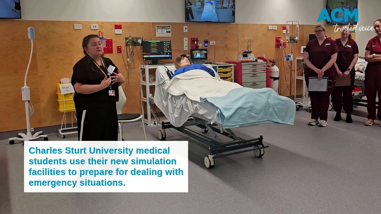 Charles Sturt University's new medical simulation centre