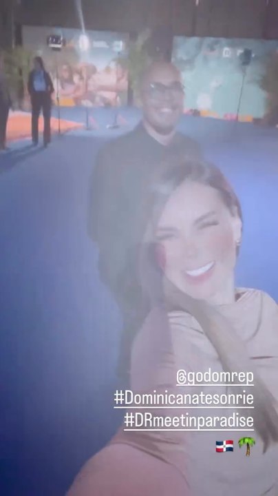 Elizabeth Gutiérrez, guapísima en su visita a la Ciudad de México