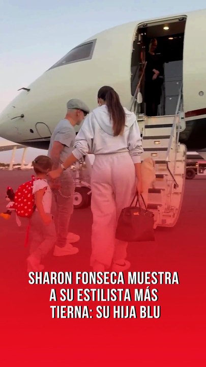 Sharon Fonseca y Blu, su mejor compañera de estilismo