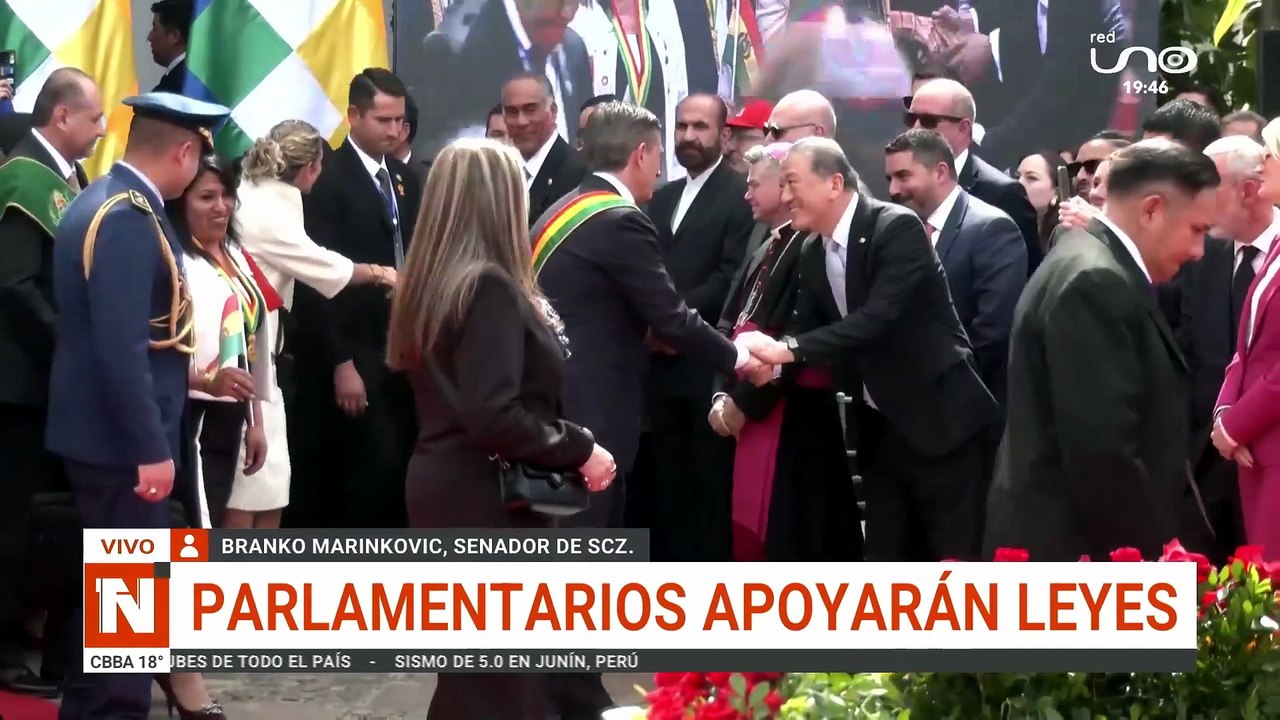 PARLAMENTARIOS APOYARAN LEYES
