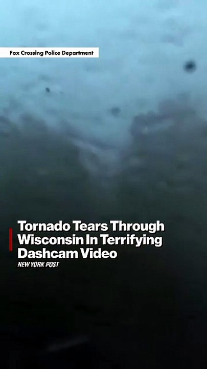 Tornado Tears Through Wisconsin In Terrifying Dashcam Video