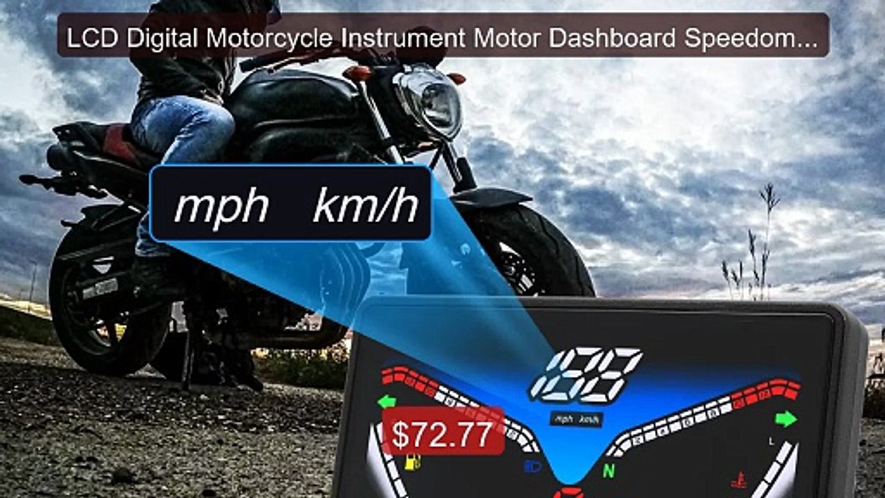 LCD Digital Motorcycle Instrument Motor Dashboard Speedometer ... -- Hot Deal 2026 | Limited Offer!