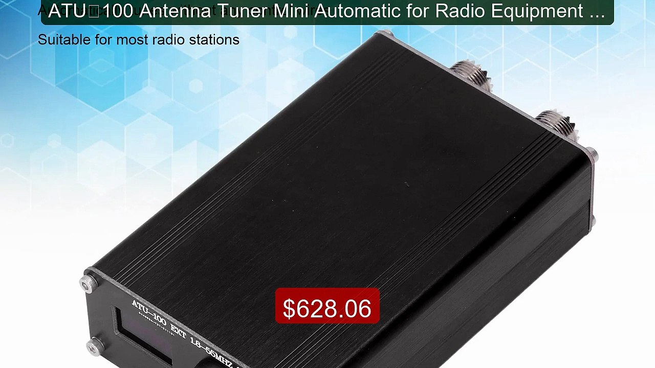 ATU‑100 Antenna Tuner Mini Automatic for Radio Equipment 1.8~55MHz ... -- Top Rated 2026 | Buy Now!
