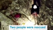 Stranded pair saved from steep slopes in Mount Tibrogargan