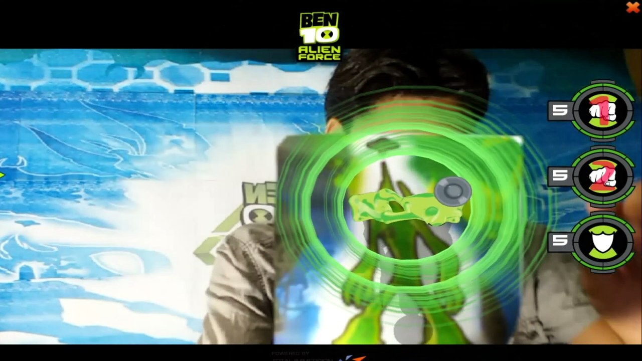 14 Tutorial- Realidade Aumentada do Gosma e Eco Eco- Ben 10 Força Alienígena