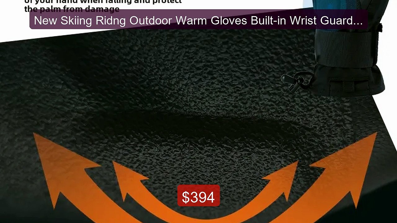 New Skiing Ridng Outdoor Warm Gloves Built-in Wrist Guards EVA Sho... -- Best Deal 2026 | Shop Now!