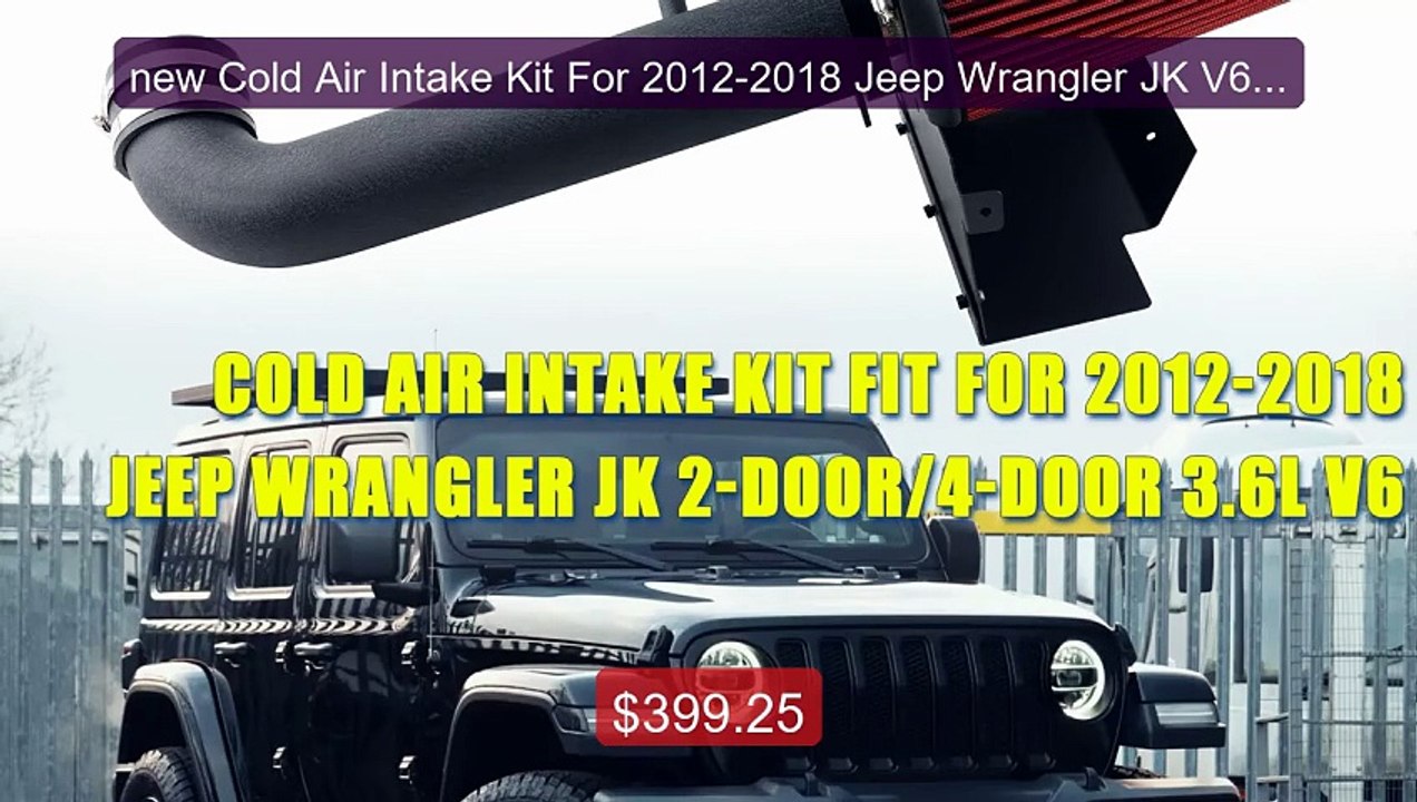 new Cold Air Intake Kit For 2012-2018 Jeep Wrangler JK V6 3.6L 4-D... -- Best Deal 2026 | Shop Now!