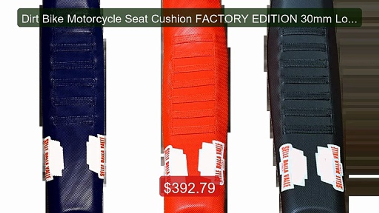 Dirt Bike Motorcycle Seat Cushion FACTORY EDITION 30mm Lowe... -- Top Pick 2026 | Unbeatable Price!