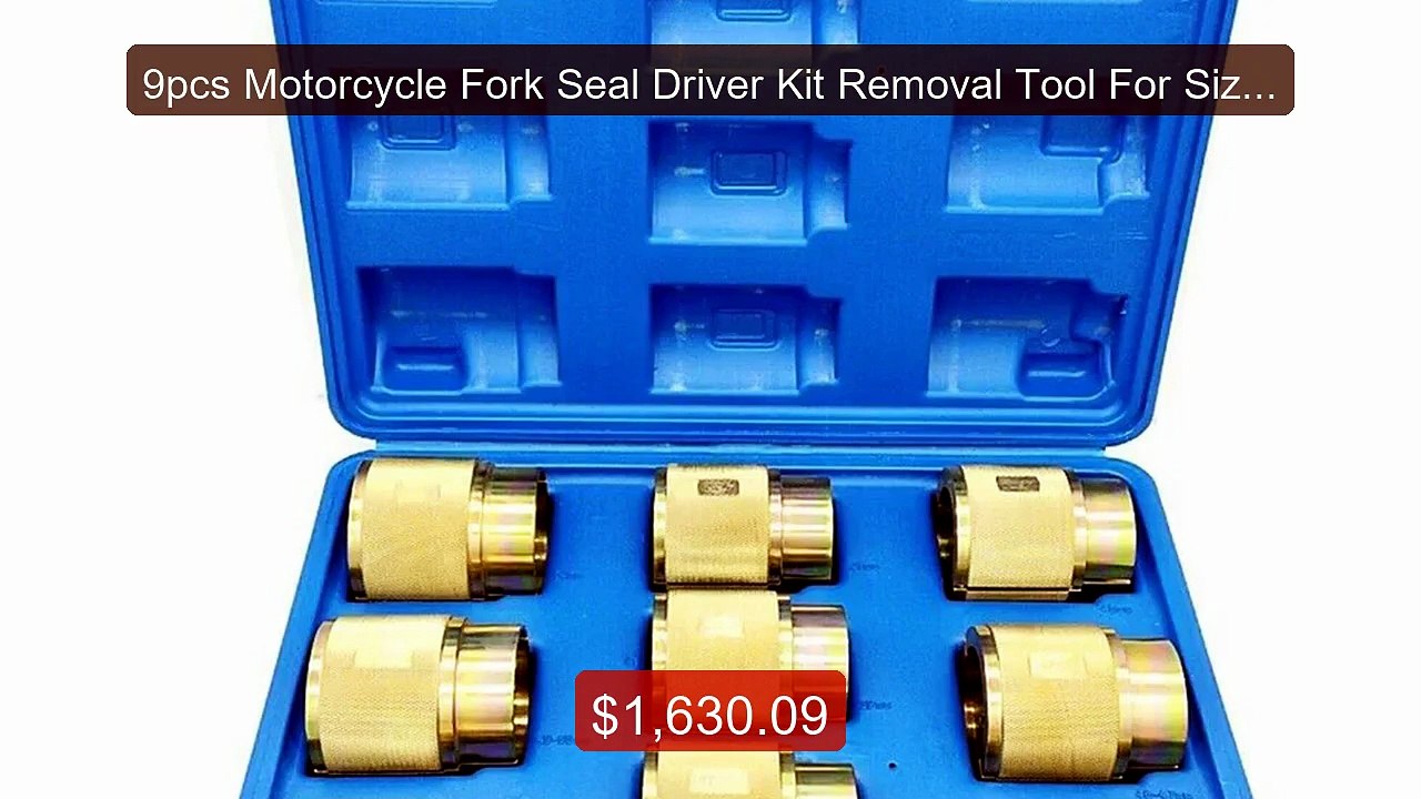 9pcs Motorcycle Fork Seal Driver Kit Removal Tool For Size 35/36/3... -- Best Deal 2026 | Shop Now!