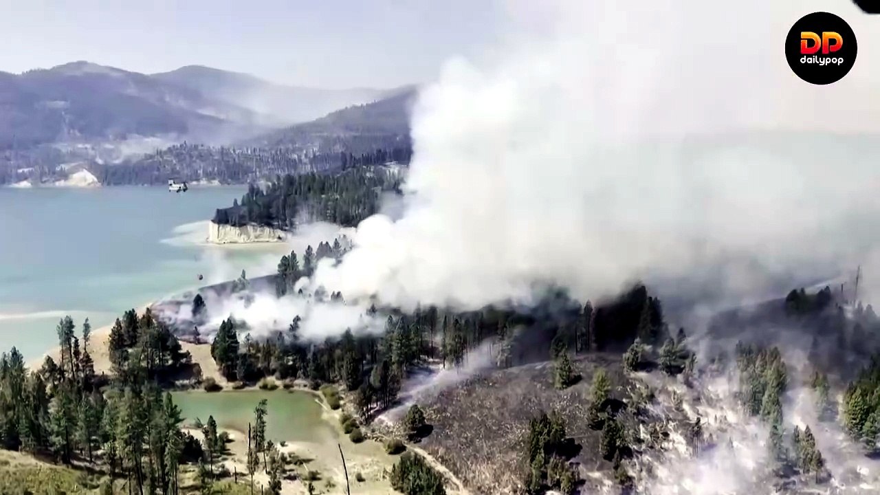 Tropas de la Guardia Nacional combaten incendios forestales en el estado de Washington