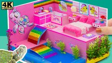 DIY Miniature ❤️ How To Make Cardboard House #69 ❤️ Build House Miniature For Turtle From Cardboard