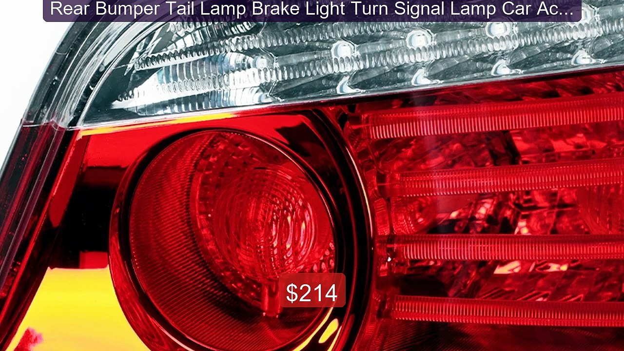 Rear Bumper Tail Lamp Brake Light Turn Signal Lamp Car Accessories ...