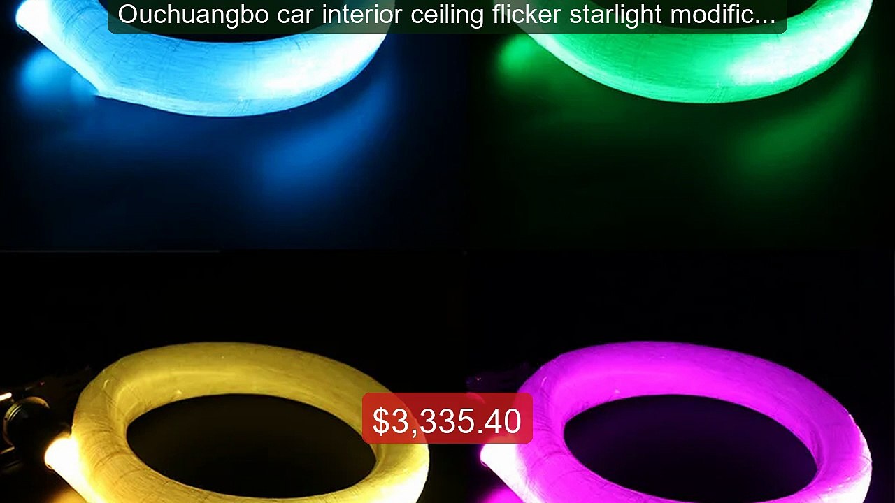 Ouchuangbo car interior ceiling flicker starlight modification... -- Best Buy 2026 | Great Quality!