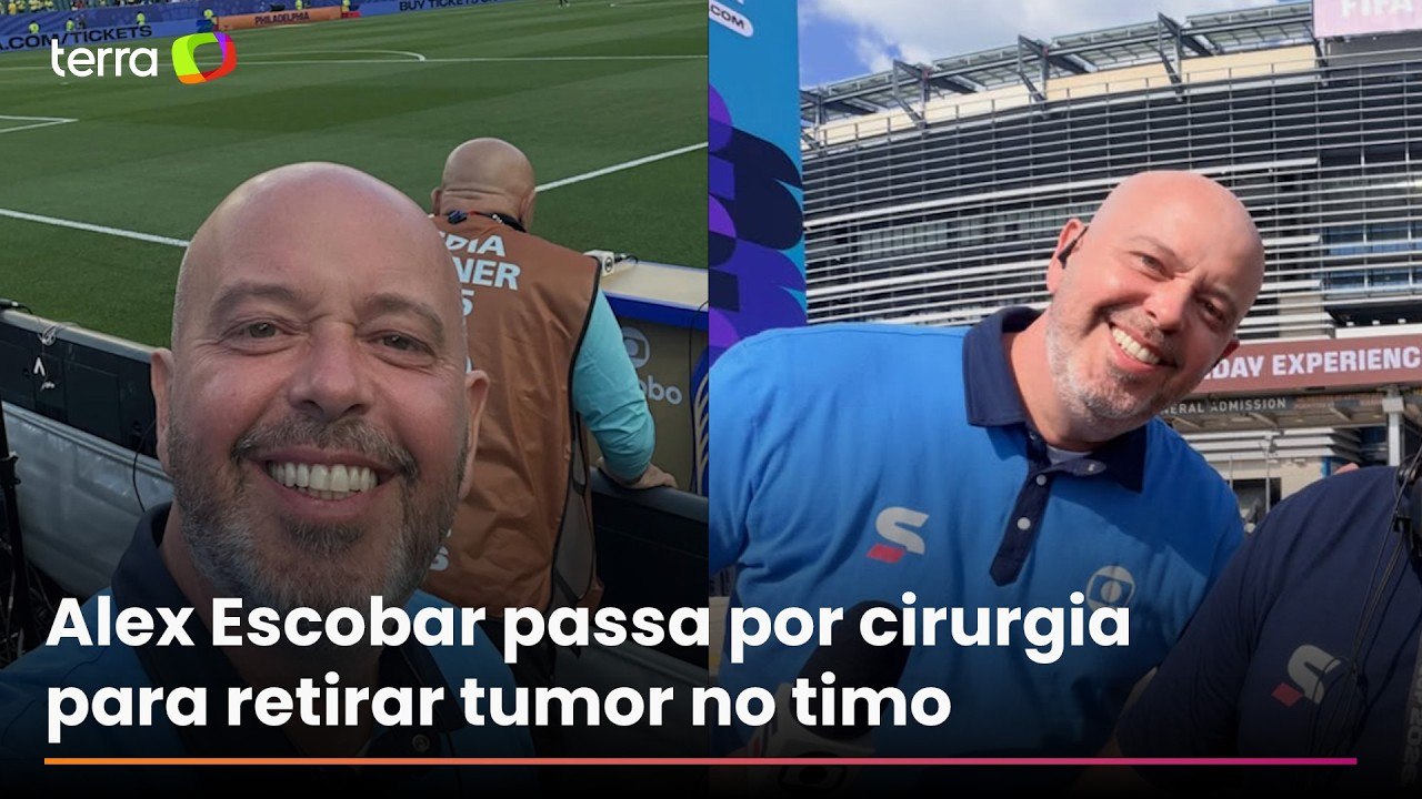 Alex Escobar passa por cirurgia para retirada de tumor