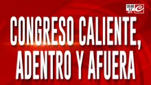 ¡Furia y caos en el Congreso! Volvieron los manifestantes, tiraron vallas y hay diez detenidos