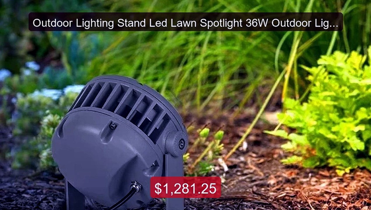 Outdoor Lighting Stand Led Lawn Spotlight 36W O...