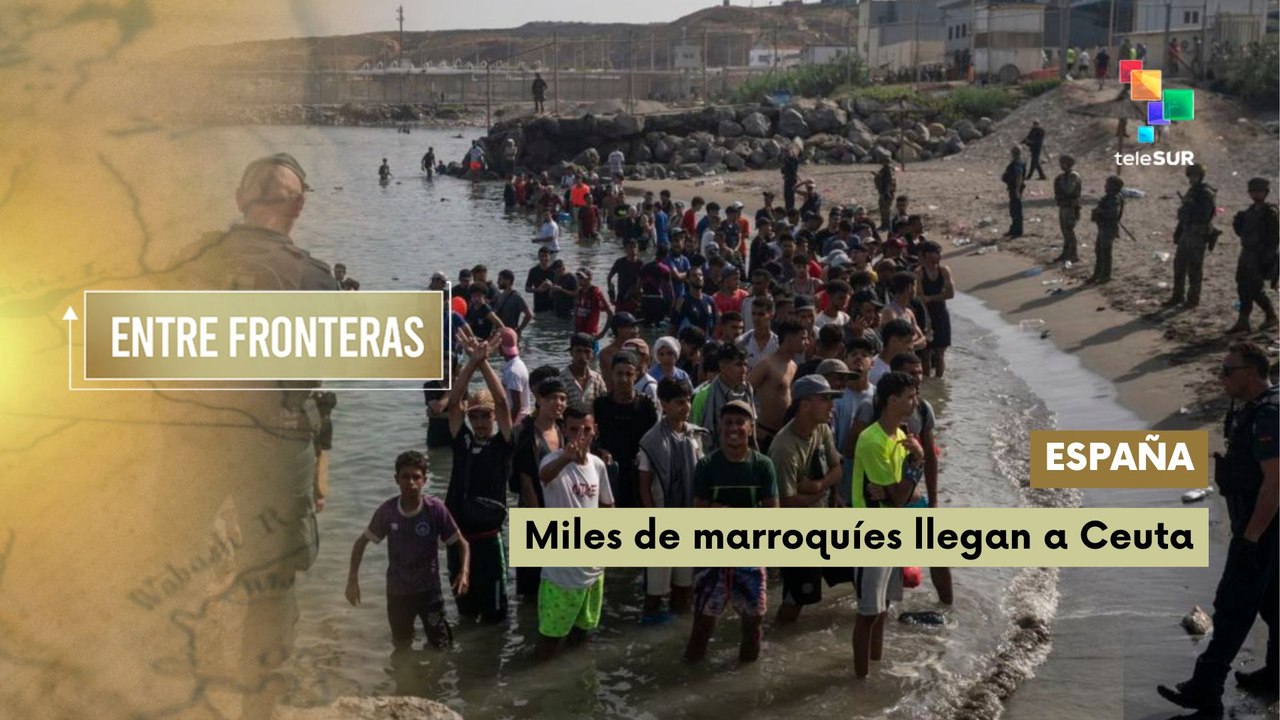 Entre Fronteras | España | Miles de marroquíes llegan a Ceuta 06-08-2026