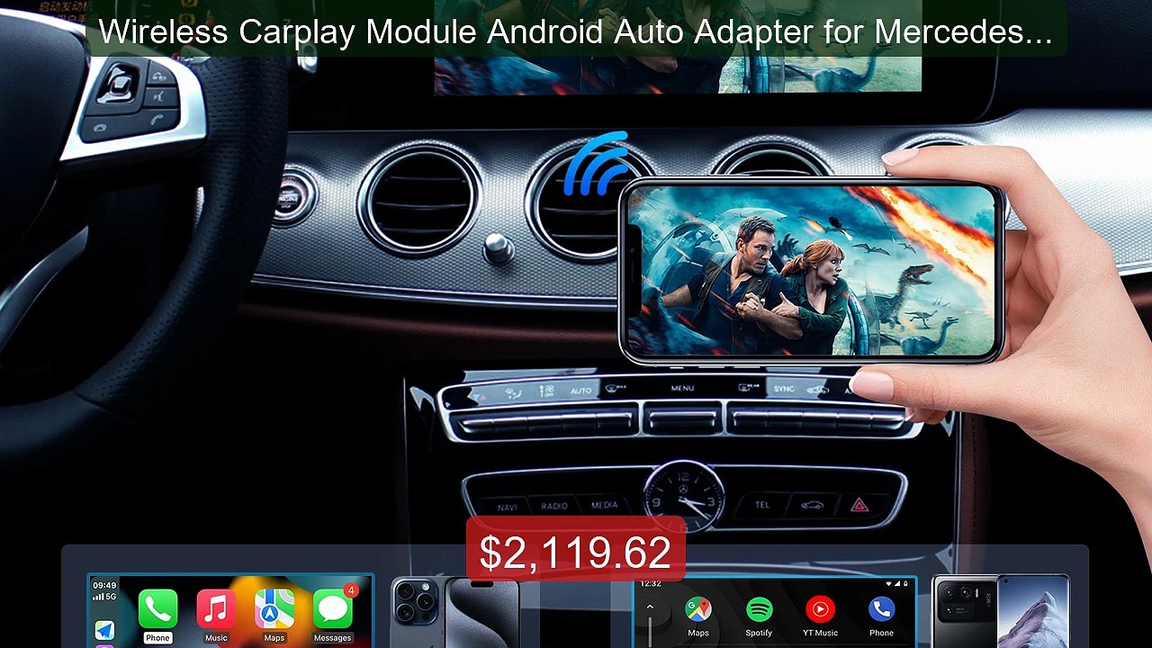 Wireless Carplay Module Android Auto Adapter for Mercedes B... -- Top Pick 2026 | Unbeatable Price!