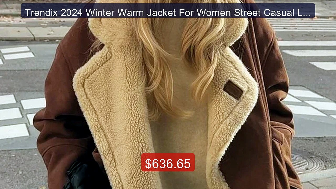 Trendix 2024 Winter Warm Jacket For Women Street Casual Loose Pocke... -- Top Rated 2026 | Buy Now!
