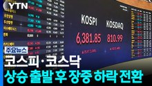 코스피·코스닥, 상승 출발 후 장중 하락 전환 / YTN