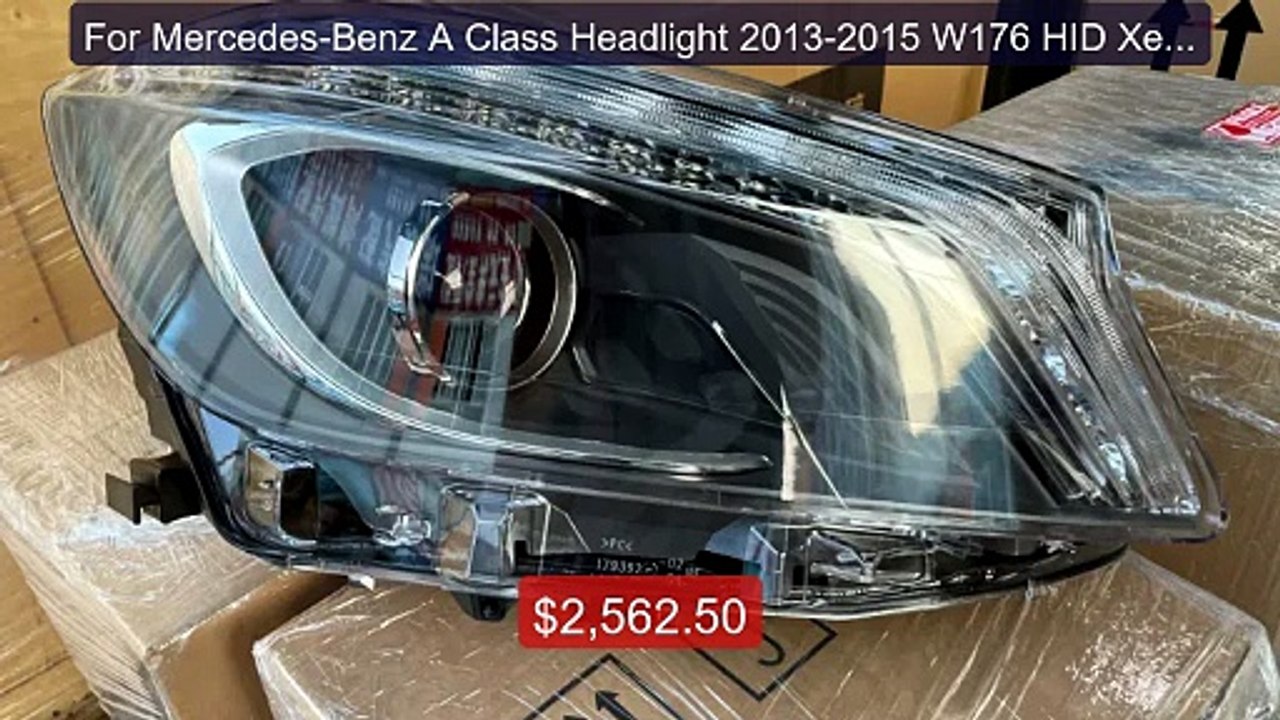For Mercedes-Benz A Class Headlight 2013-2015 W176 HID Xenon A200 A... -- Top Rated 2026 | Buy Now!