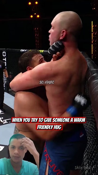 When You Try To Give Him A Warm Hug…