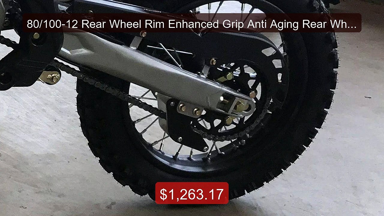 80/100-12 Rear Wheel Rim Enhanced Grip Anti Aging Rear Wheel R... -- Best Buy 2026 | Great Quality!