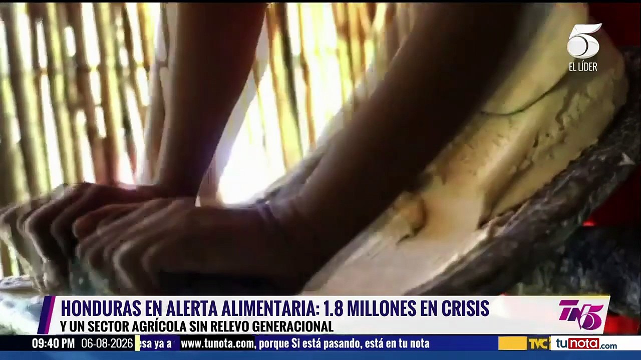 Estudio revela que 1.8 millones de hondureños no logran alimentarse adecuadamente