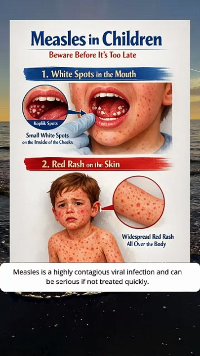 Typical Signs of Measles in Children Be Aware Before It's Too Late