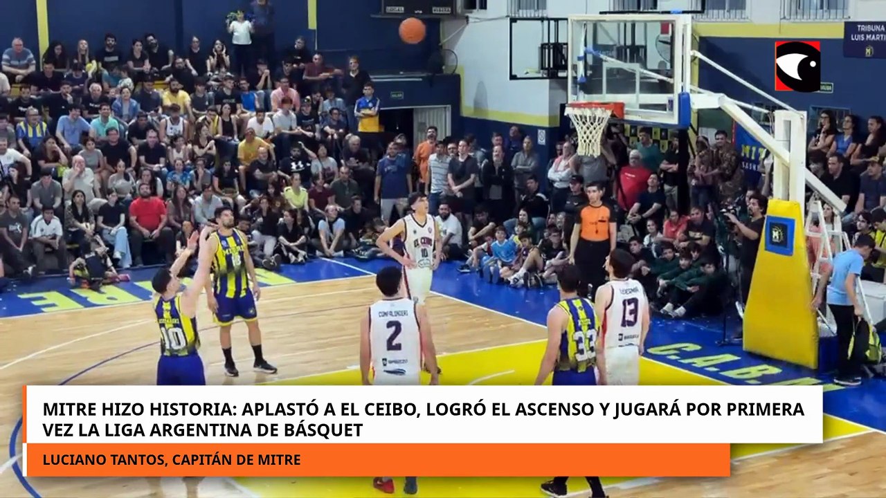 Mitre hizo historia: aplastó a El Ceibo y jugará por primera vez la Liga Argentina de Básquet
