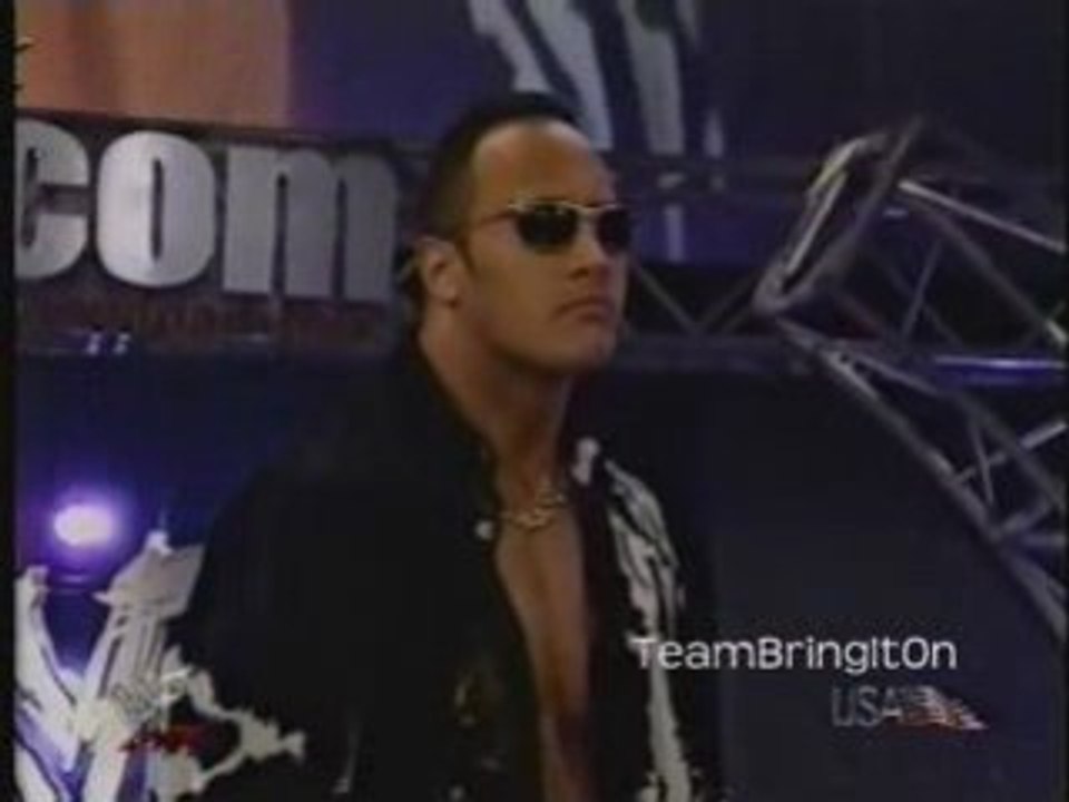 The Rock has Stone Cold in his corner
