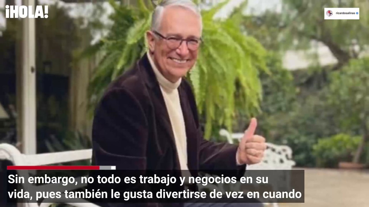 Ricardo Salinas Pliego y su esposa, de fiesta con las estrellas de TV Azteca