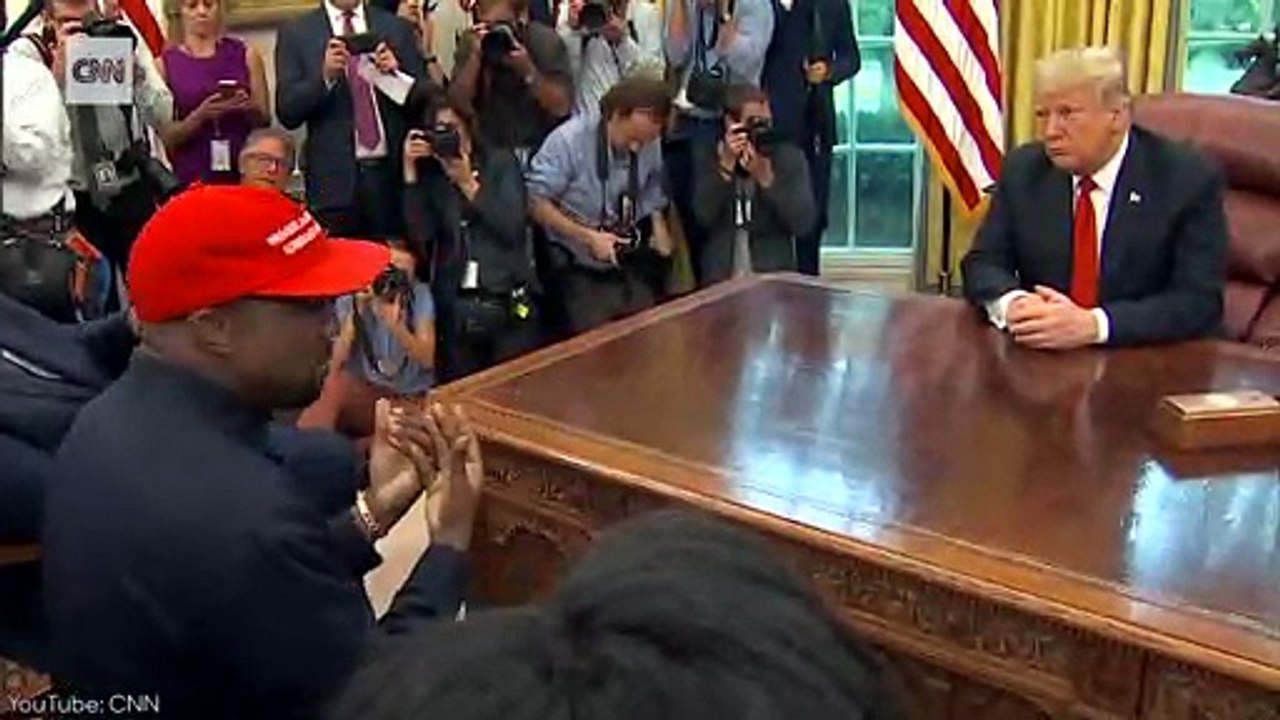 Kanye West Goes Off on Long Rant During Oval Office Meeting | THR News [Full Movie]