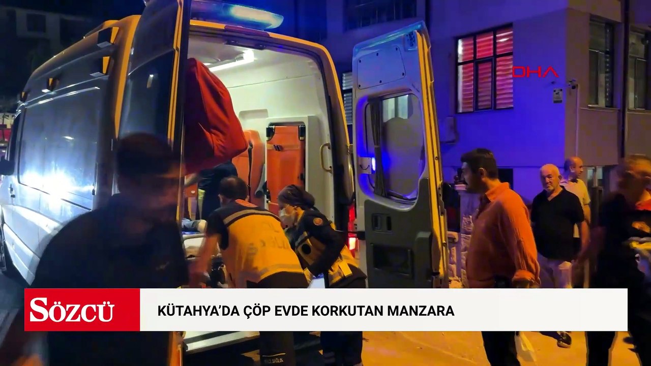 Komşularının haber alamadığı kadın, evdeki çöp yığınları arasında bulundu