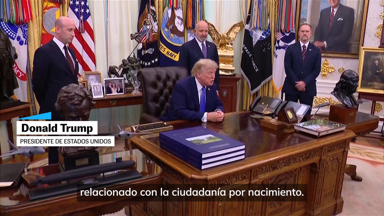 Trump sobre la ciudadania por nacimiento