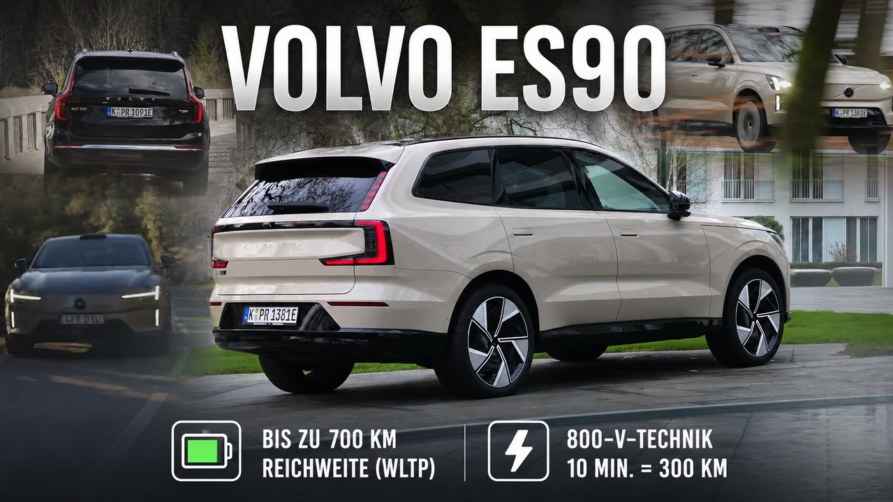 Volvo ES90, EX90 & XC90: Welcher Volvo überzeugt?