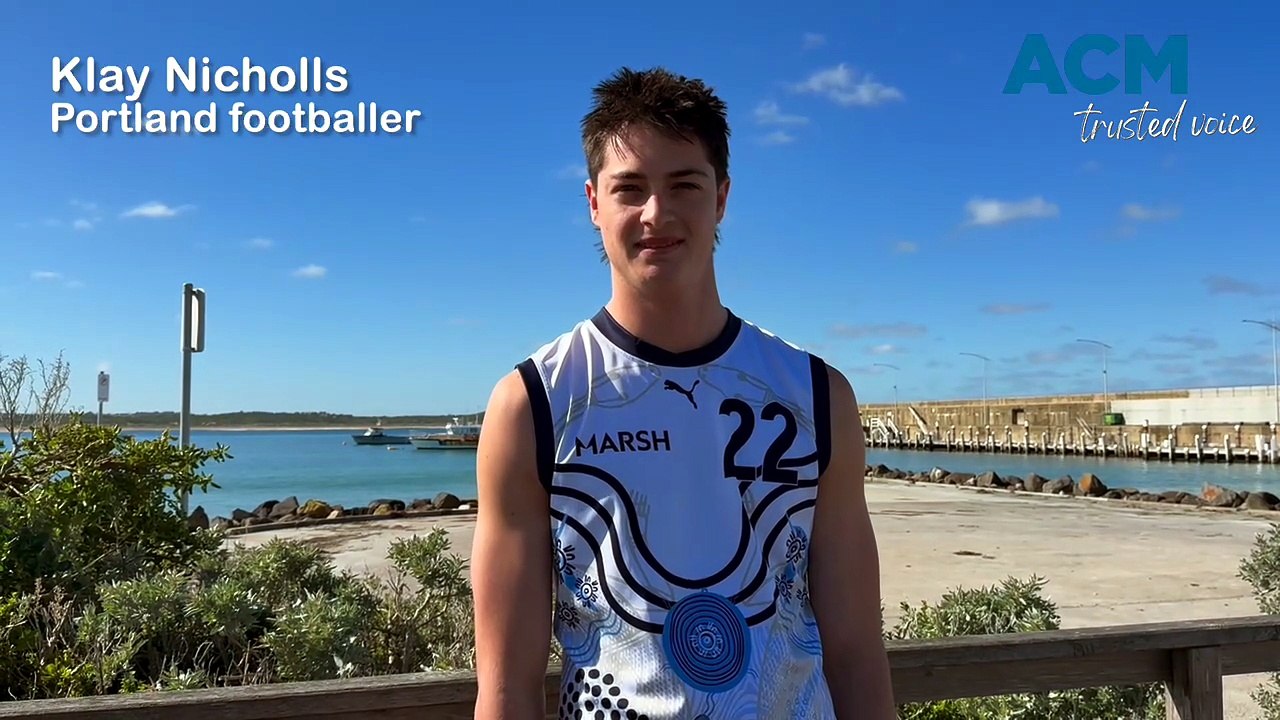 Football: Portland's Klay Nicholls plays for Vic Country, GWV Rebels