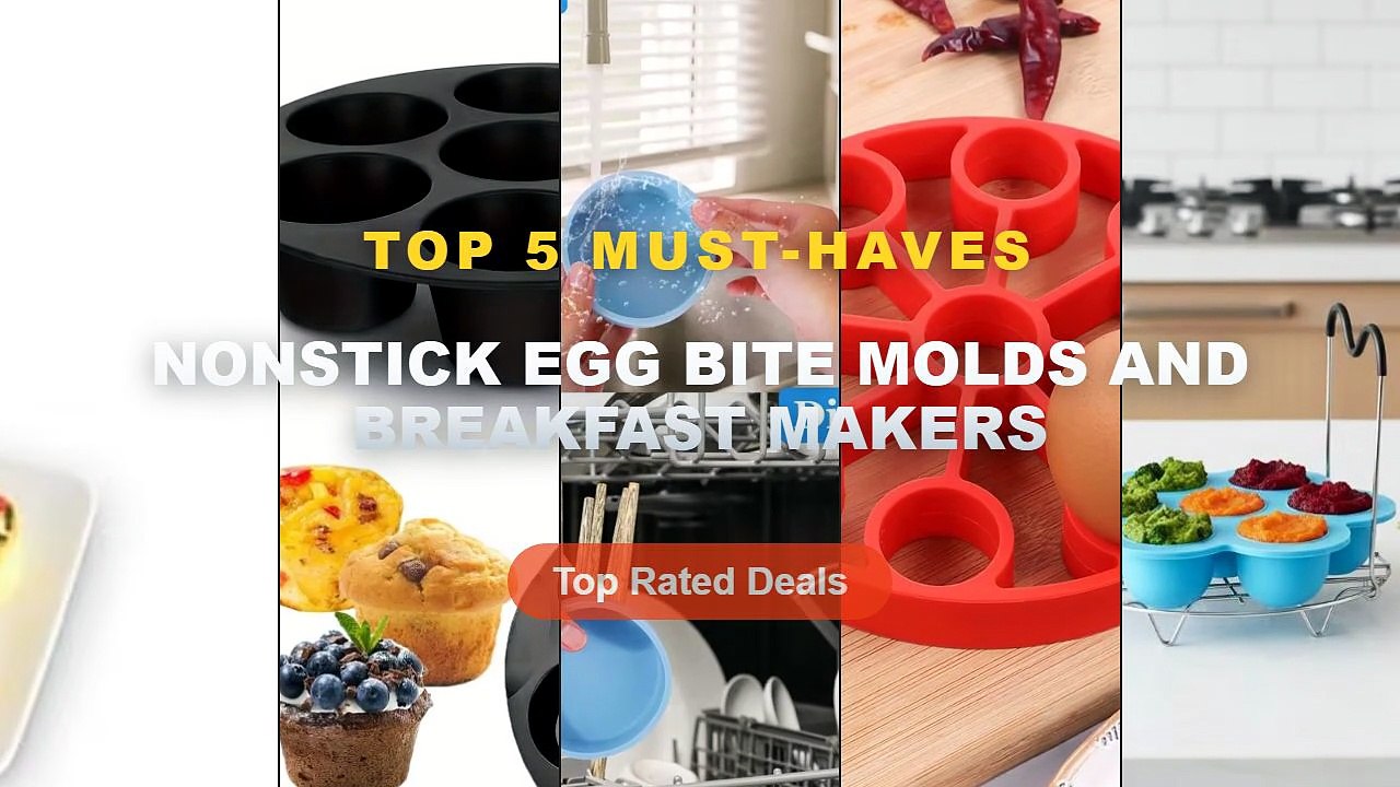 Best Nonstick Egg Bite Molds And Breakfast Make...