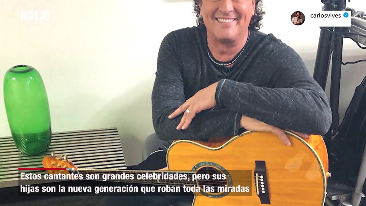 ¡A ellos les dicen suegros! Estos famosos cantantes tienen unas bellísimas hijas