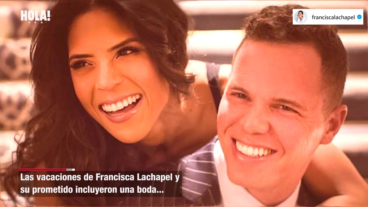 Francisca Lachapel, invitada de lujo en una bod...