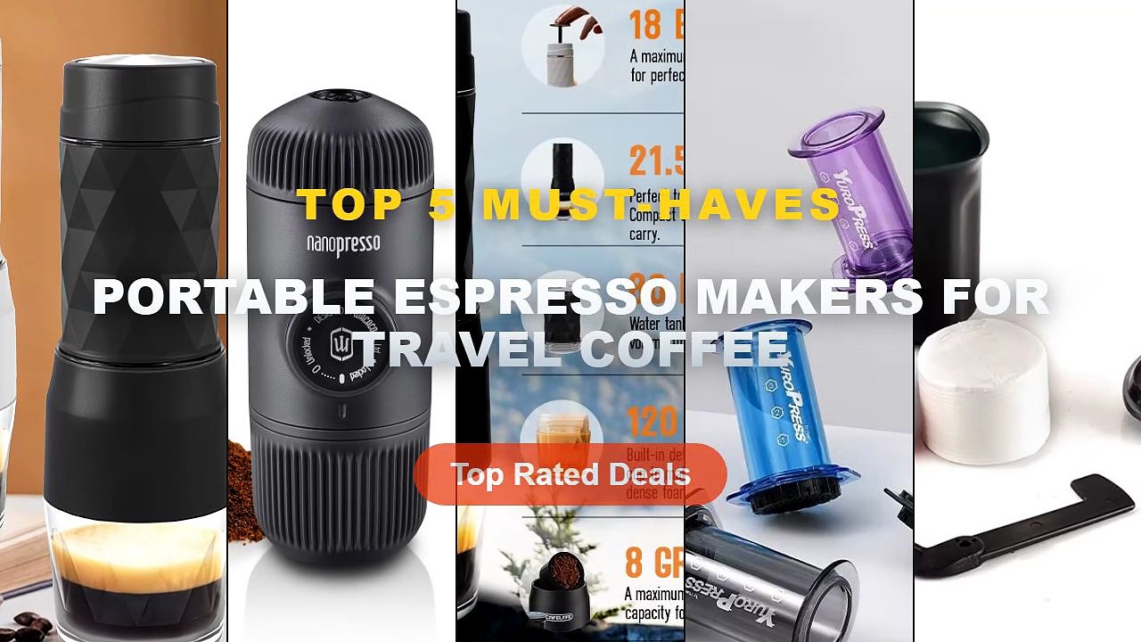 Why Everyone Is Buying Portable Espresso Makers For Travel Coffee - Portable Espresso Machine Hand Washing Pot Hand Drop...