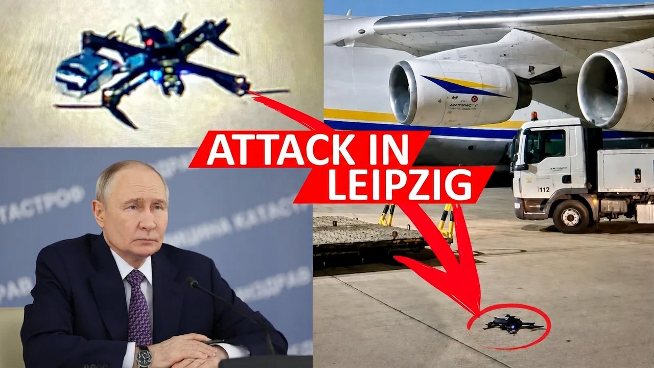 Explosive Drone at Leipzig Airport—Is This Another Russian Attack in Europe?
