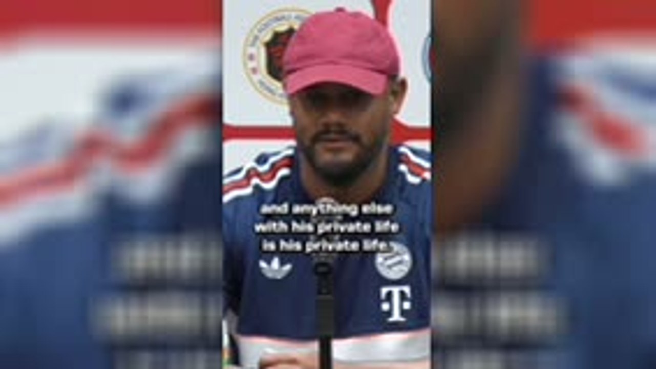 Kompany shuts down questions on Michael Olise's private life