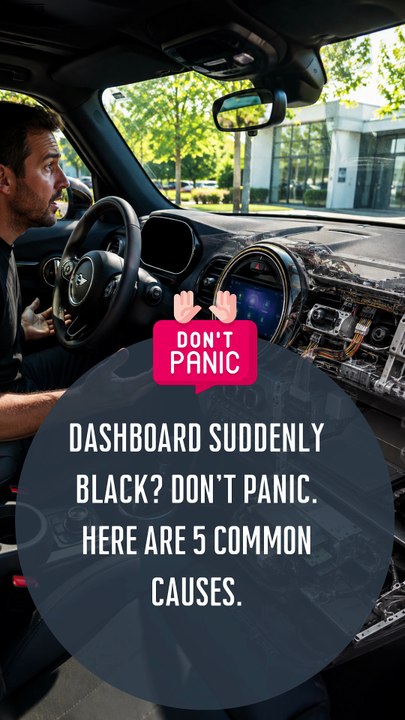 MINI Cooper Dashboard Black This Tiny Issue Cou...