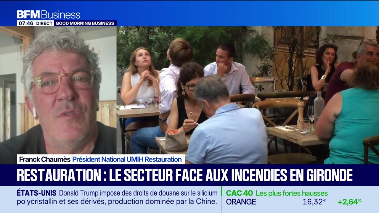 Le Grand entretien : Restauration, le secteur face aux incendies en Gironde - 07/08