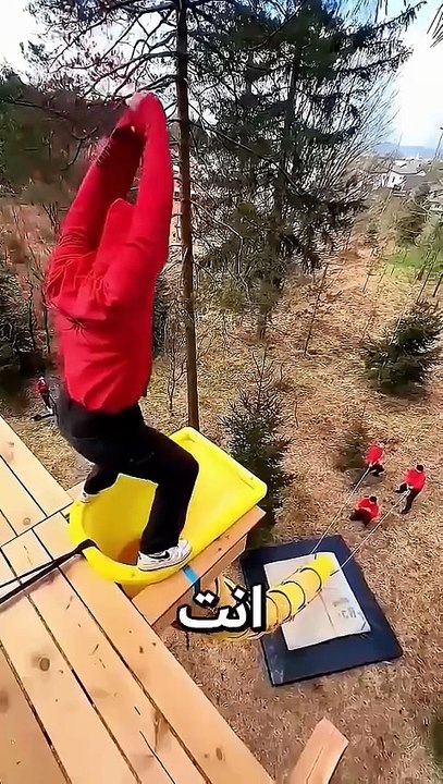 شاهدوا سبب سقوطي في هذا الأنبوب 😱❤️