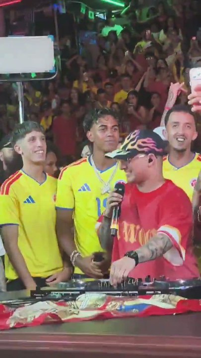 Concierto de Lamine en Colombia con Ryan Castro y Westcol