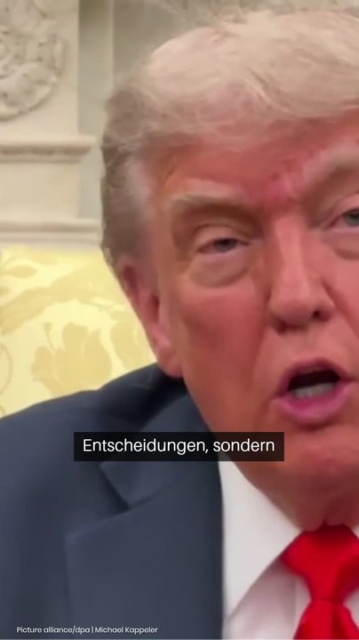 No glomex Verfall von Donald Trump setzt sich fort - plötzlich verschlug es ihm die Sprache