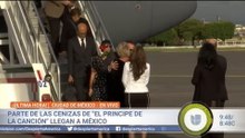 Anel Noreña recibe los restos de José José en México