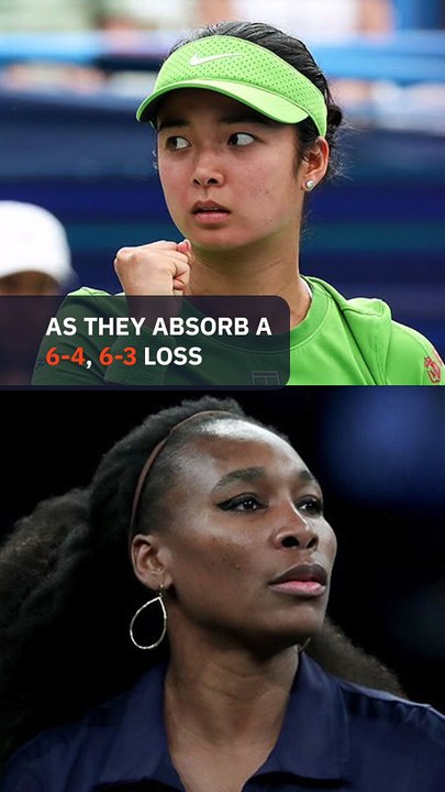 Alex Eala, Venus Williams reunion ends in early Canadian Open exit